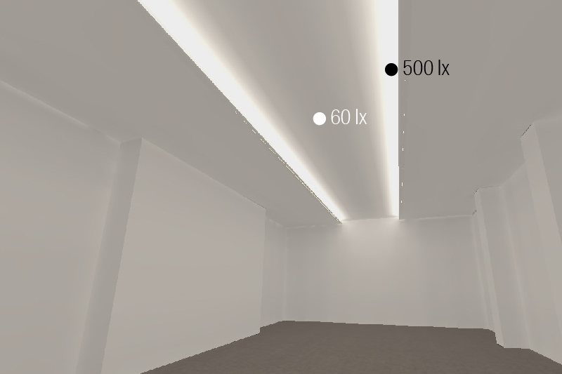 Luci SHIN Creide lens Ceiling cove