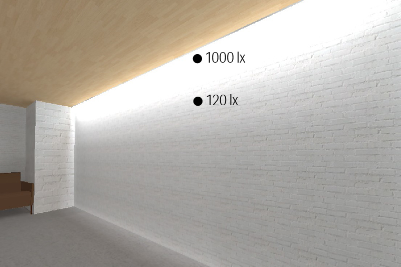 Luci SHIN Creide lens Wall graze