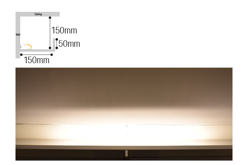 Luci SHIN Creide lens "With Palmet", "Without palmet" affect lighting appearance and glare control