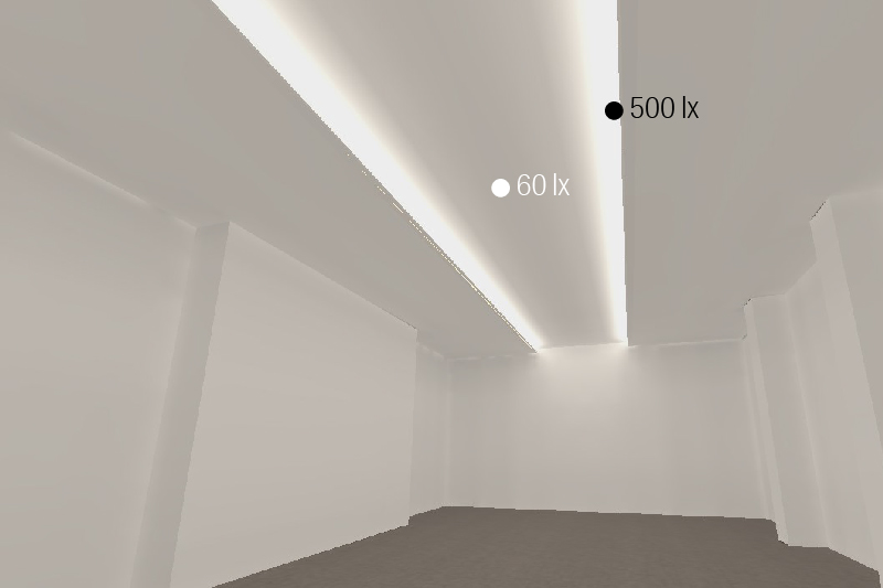 Luci SHIN Creide Ceiling cove