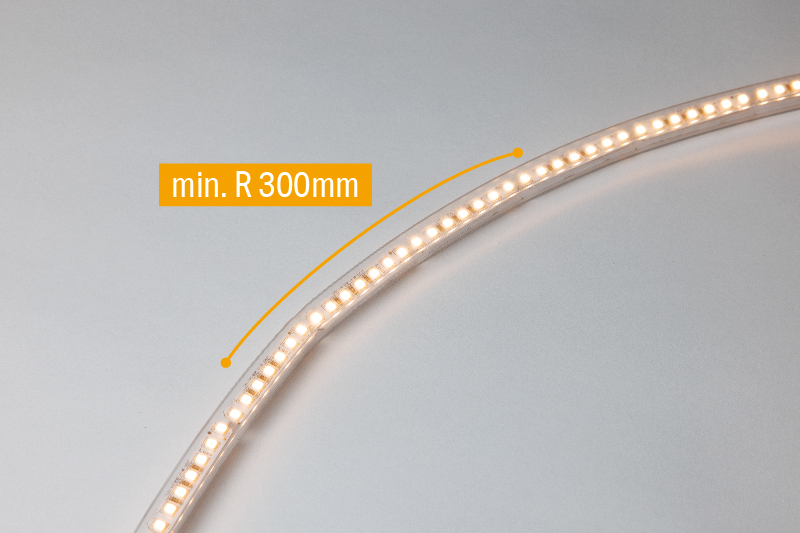 Luci SHIN FLEX α Bend supported application