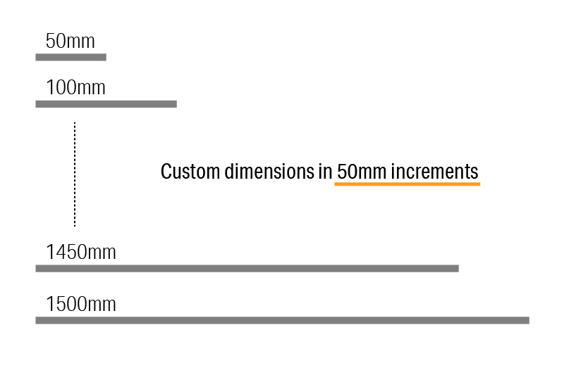 Luci SHIN FLEX α Customisable length