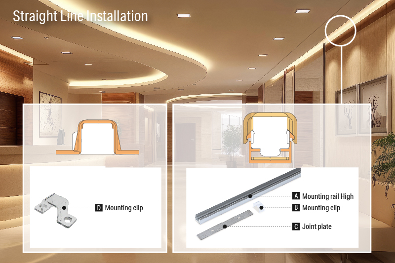 Luci SHIN UQ FLEX α Indoor How to Use Mounting Parts