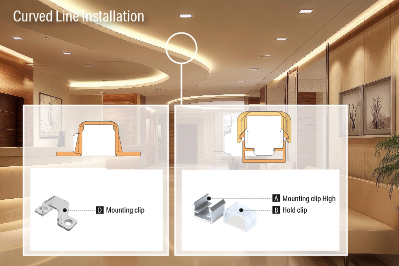 Luci SHIN UQ FLEX α Indoor How to Use Mounting Parts