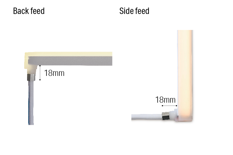 Luci SHIN UQ FLEX α IP67 Need space for cable management