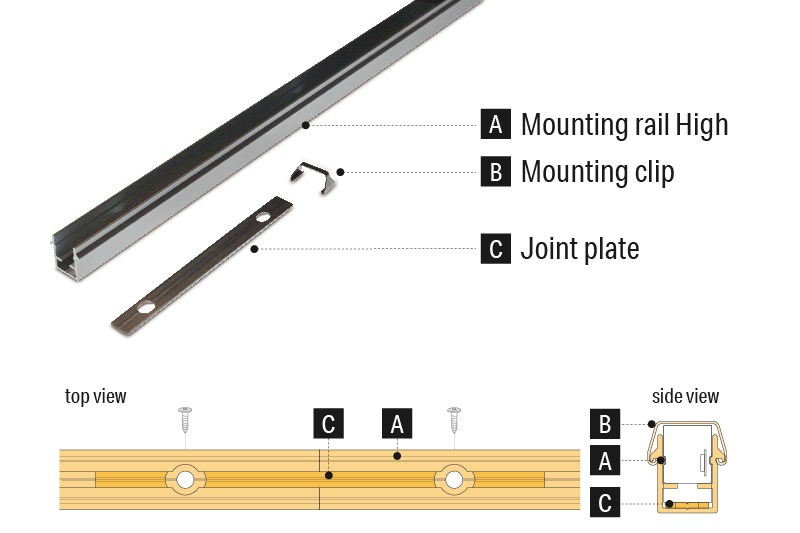 Luci SHIN UQ FLEX α mini Indoor For Straight-Line Installation