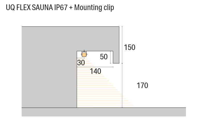 Luci UQ FLEX SAUNA Bench