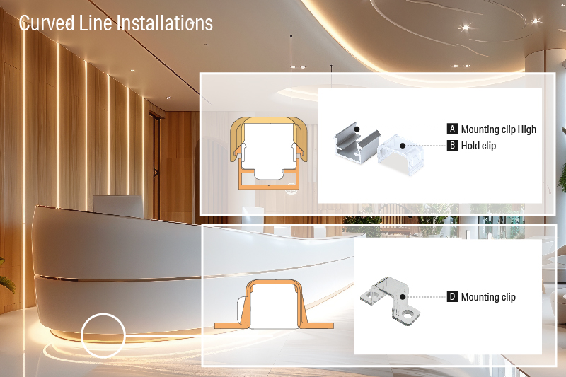 Luci SHIN UQ FLEX Indoor How to Use Mounting Parts