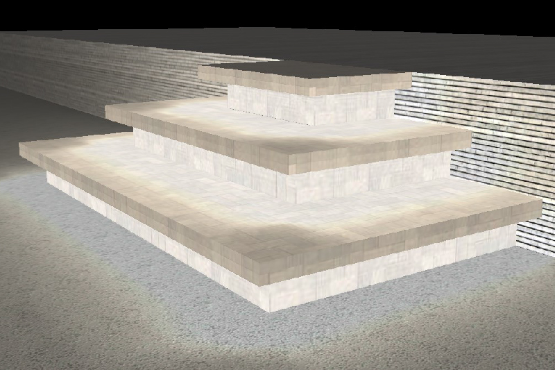 Luci FLEX α F IP65 Step light