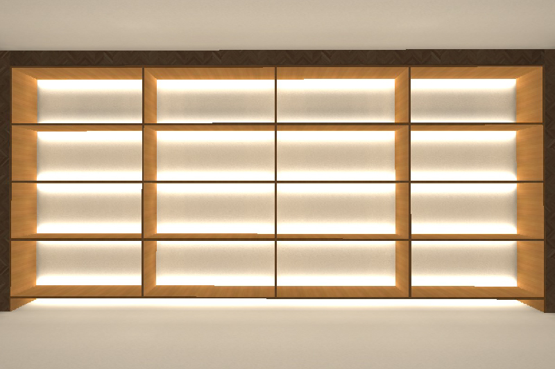 Luci SHIN FLEX Indoor Shelf back light