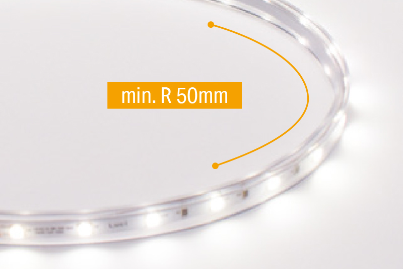 Luci SHIN FLEX Indoor Minimum Bending Radius