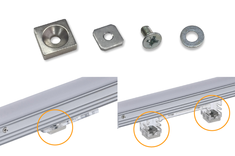 Luci SHIN silux Accesorries - Magnet set