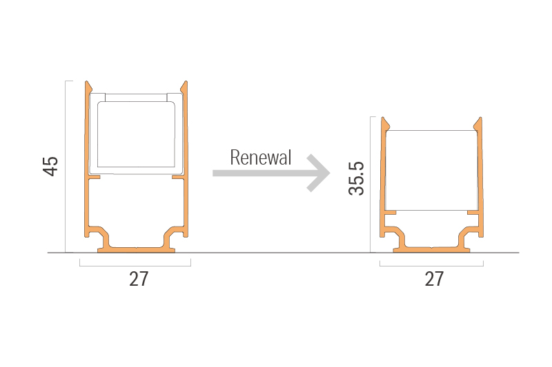 Luci Vivoxy FLEX K IP67 Accesorries - Rail, Parts