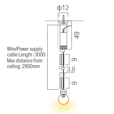 Pendant / Hanging bracket