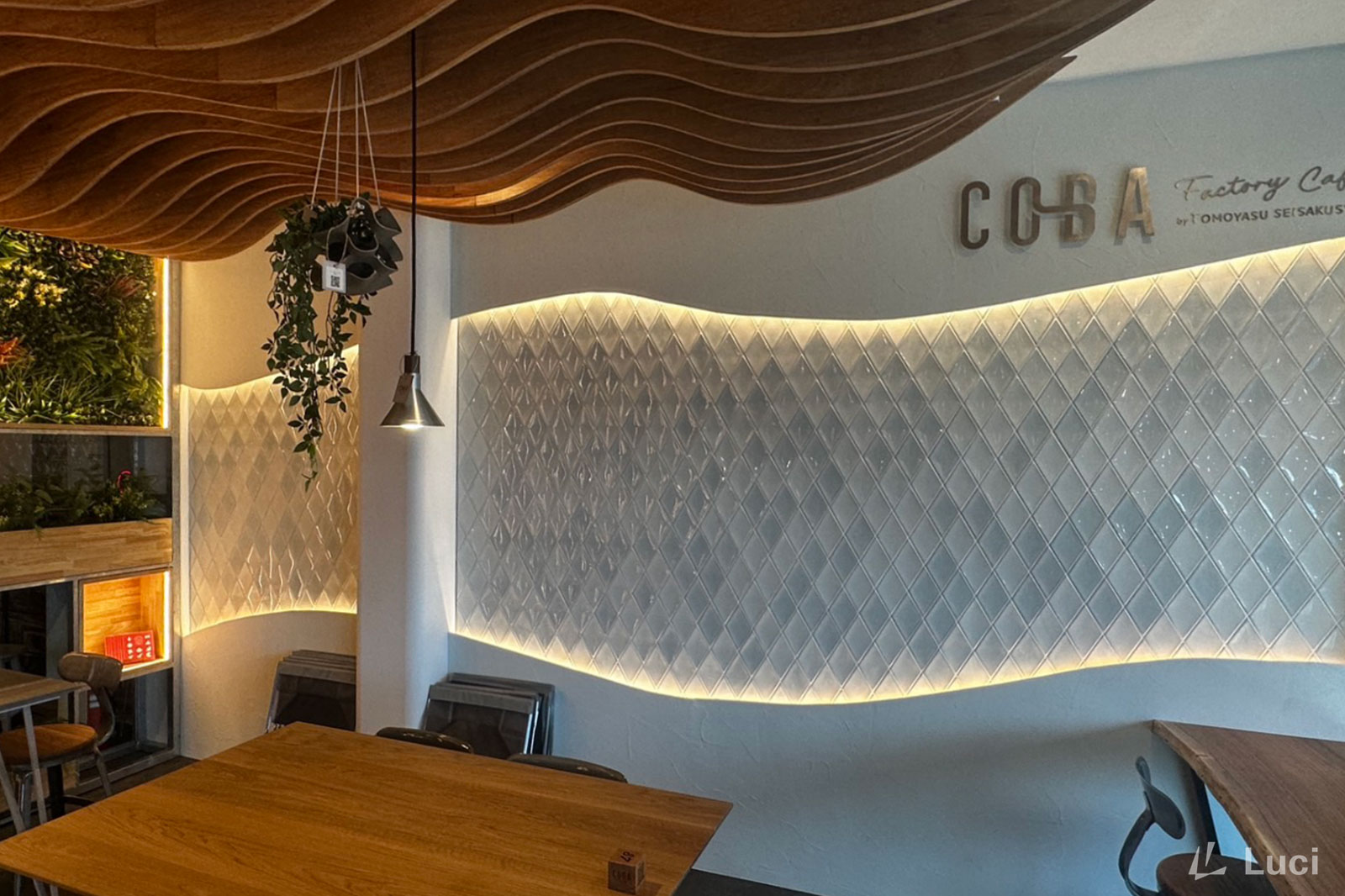 Factory Cafe CO-BA by TOMOYASU SEISAKUSYO