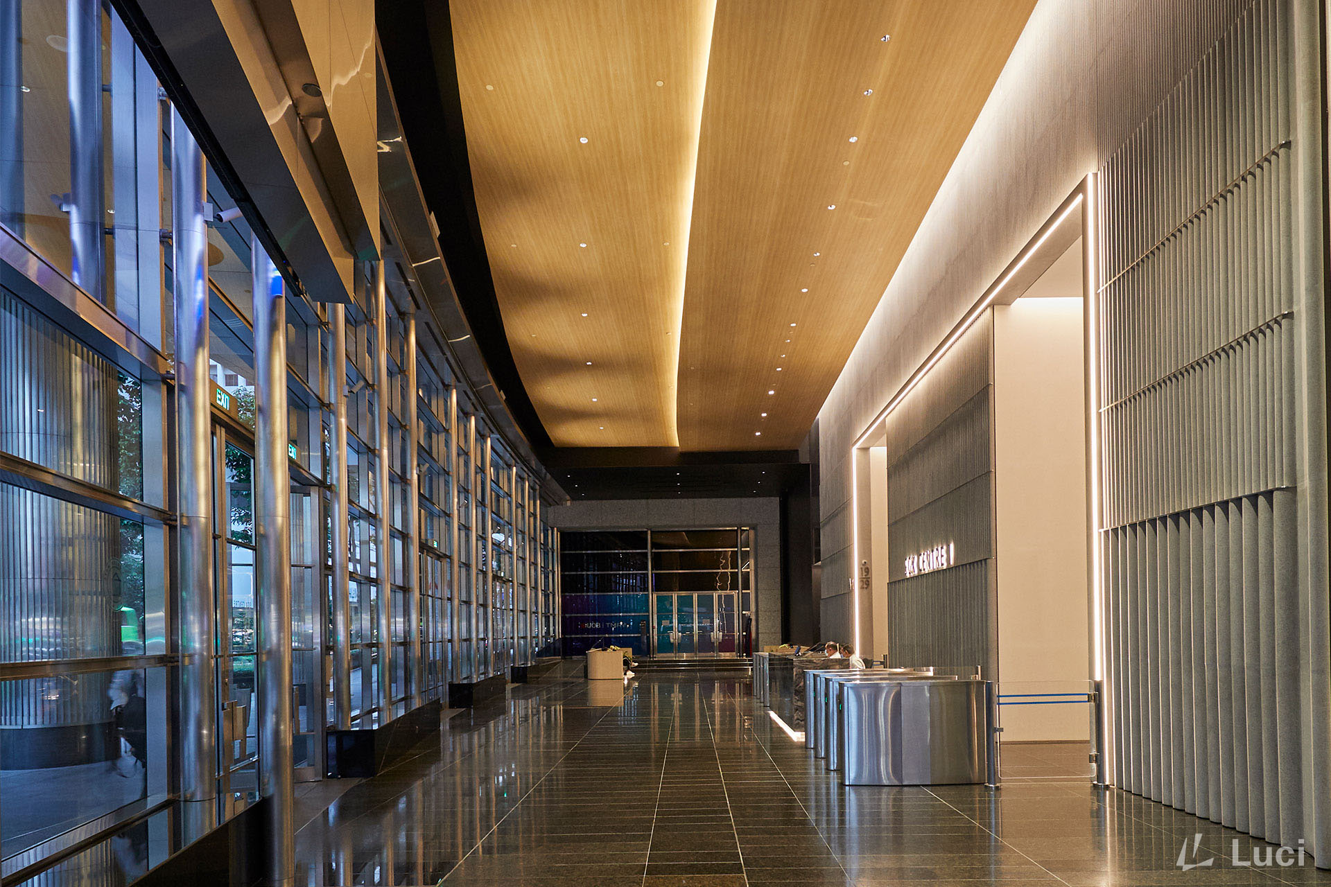 Lobbies at SGX Centre, Singapore