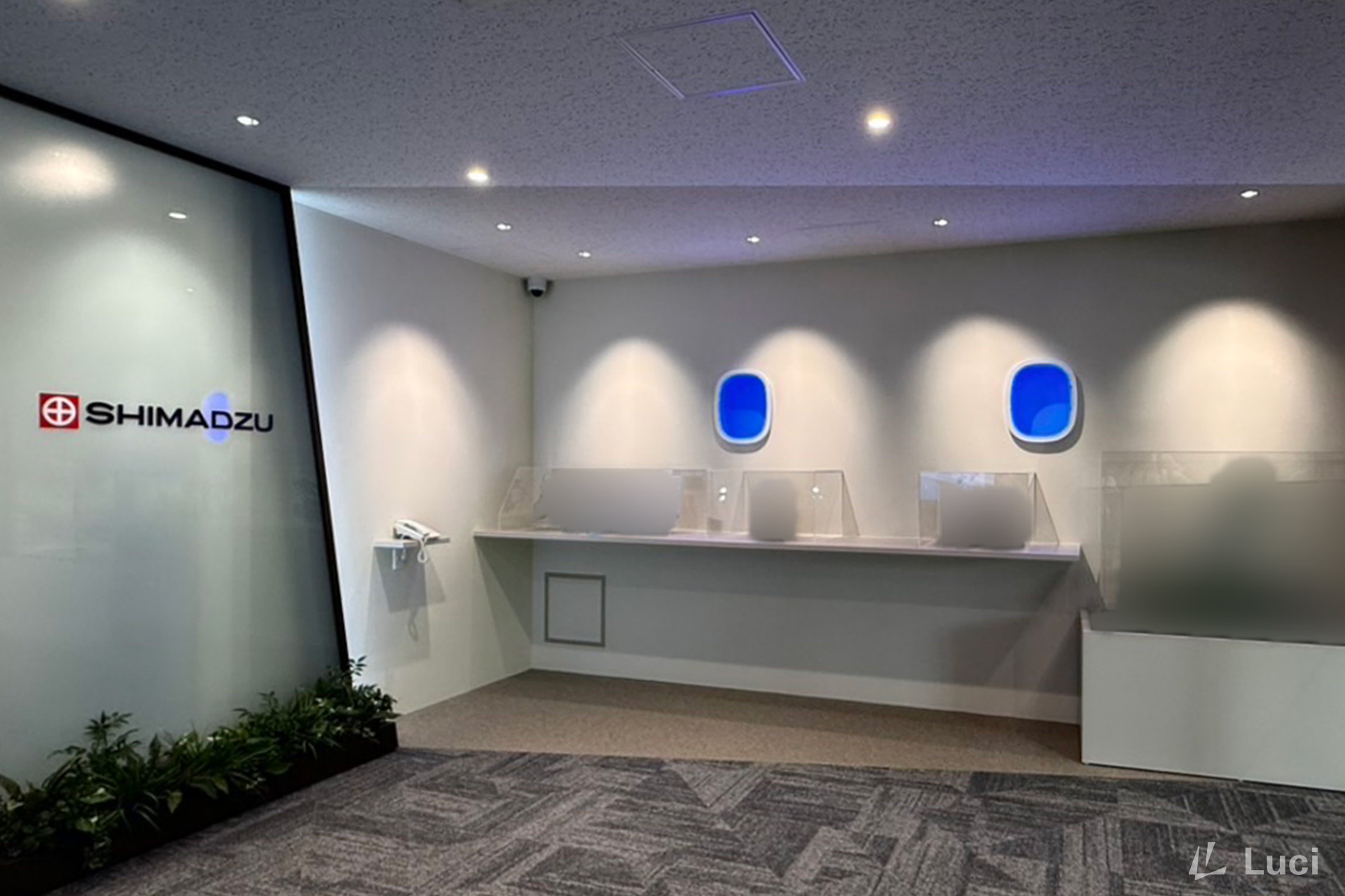 Shimadzu Corporation Aircraft Equipment Division Office Entrance