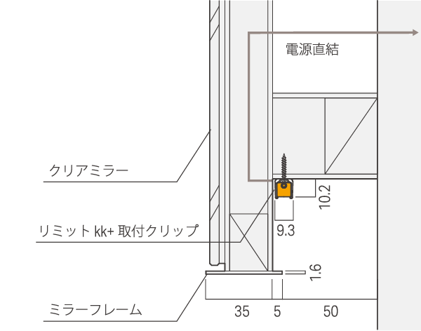 リミット kk 詳細設置寸法