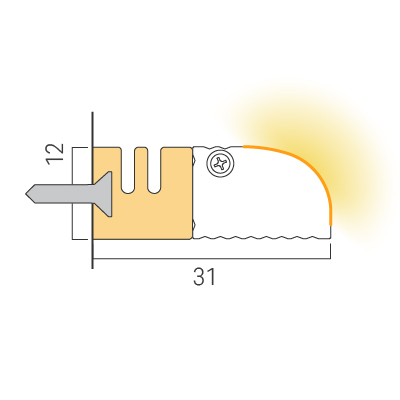 Standard installation direction / Clip