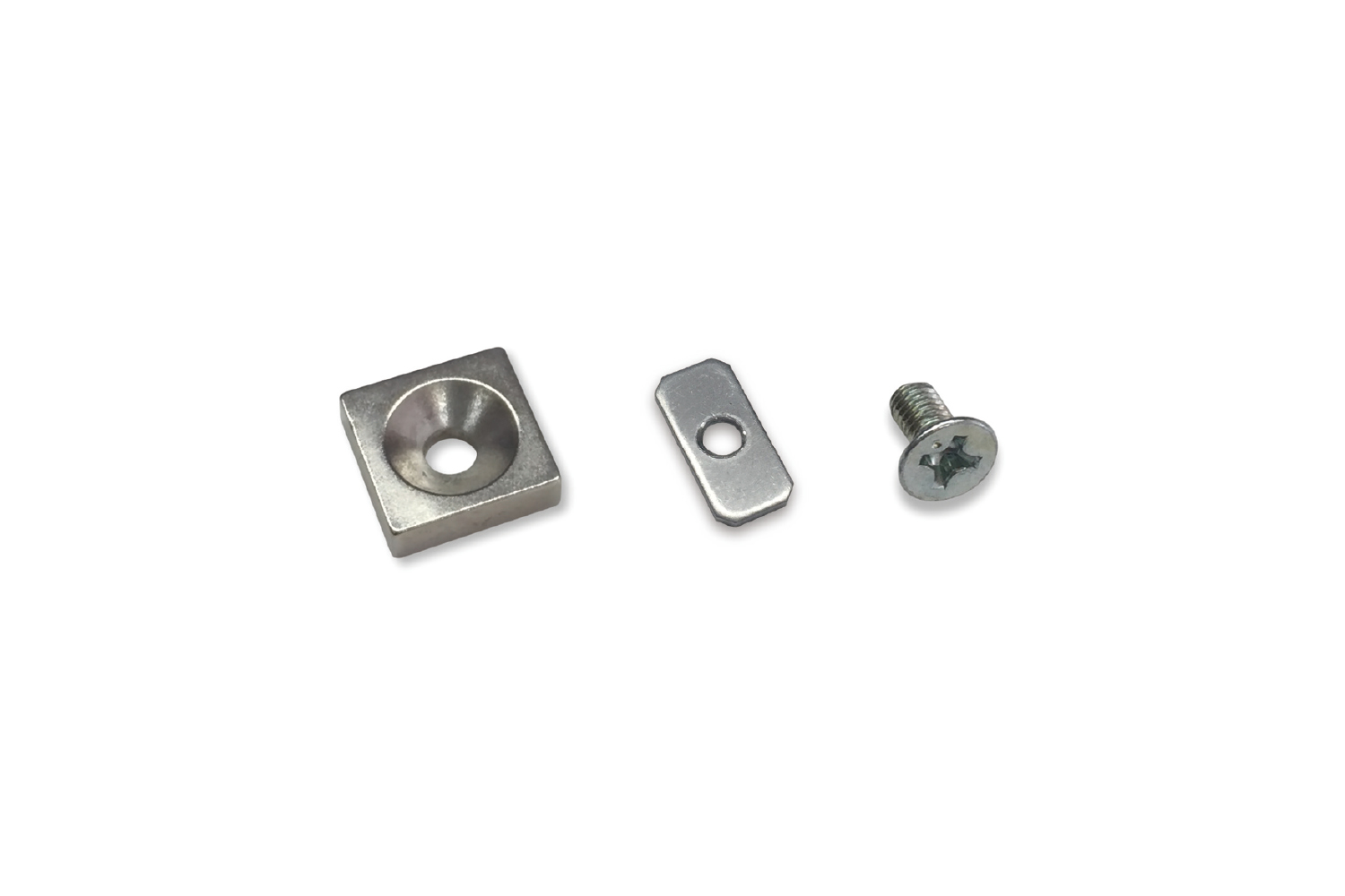 Magnet set for rail